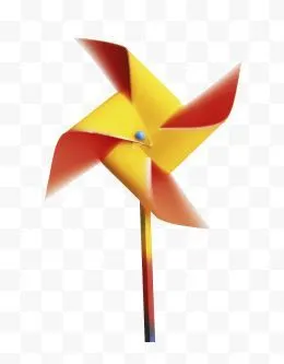 蓝色旋转风车图片免费下载-蓝色旋转风车素材-蓝色旋转风车png素材