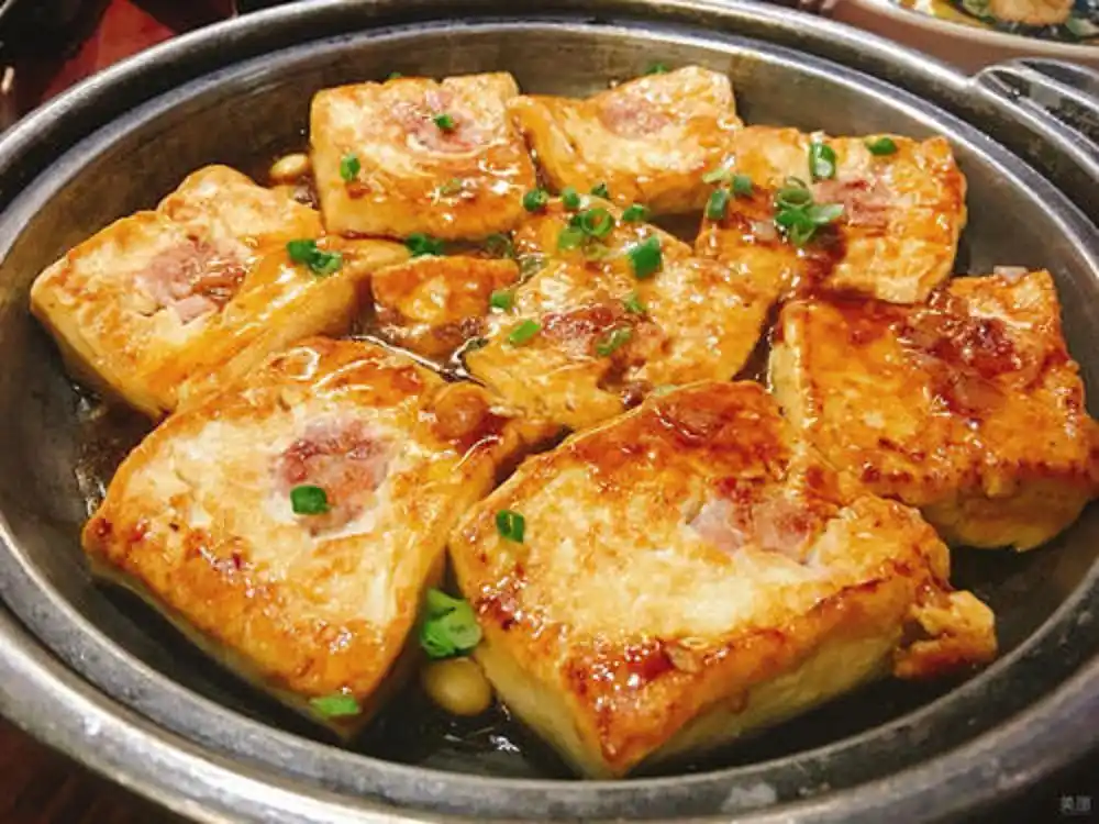 客家一道经典美食,客家酿豆腐,颜值高味道好