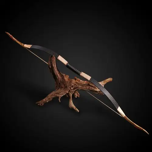 一折弓箭狩猎 射击_传统弓箭古代狩猎仿古反曲弓复古景区专业弓户外