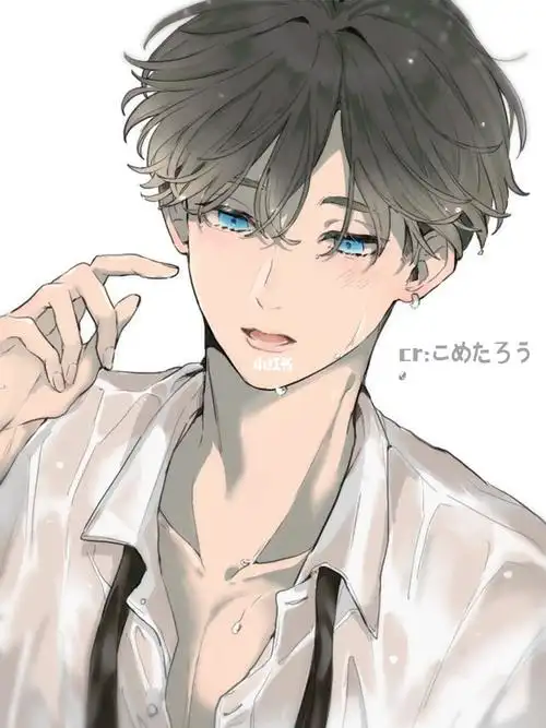 男生发型绘画素材参考