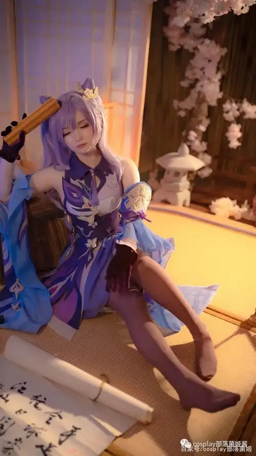 cos:原神刻晴cos正片@元宵