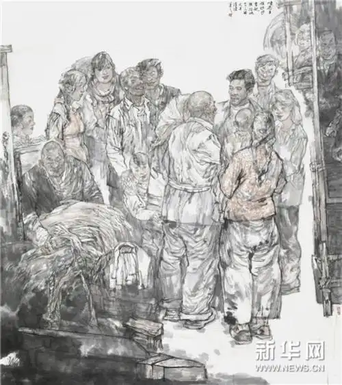 "弘扬焦裕禄精神美术作品巡展"北京站开幕