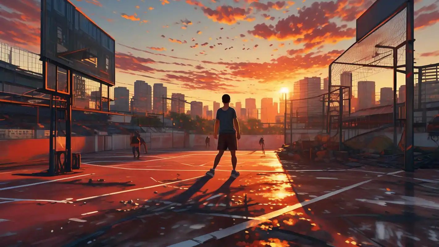 这里有一系列热血篮球背景图等你来挑选.