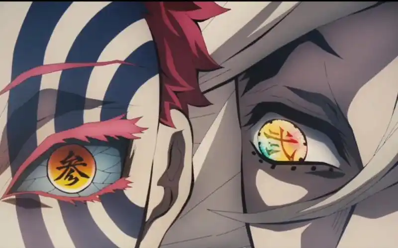 鬼灭之刃上弦的出场秀