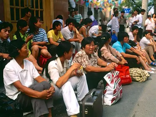 老照片 | 北京农民工,1998年.斯图尔特·富兰克林