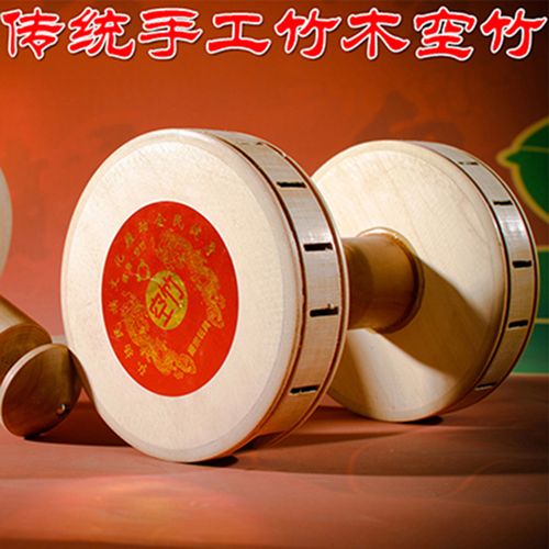 空竹老人健身锻炼木质神器抖空竹