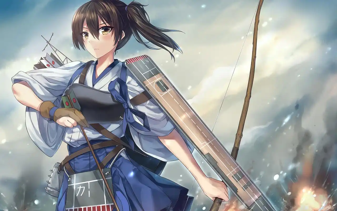 唯美动漫美女插画桌面壁纸,动漫越来越被大家接受与喜爱,而二次元的