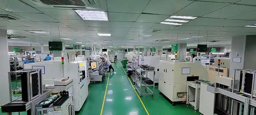 smt 生产车间7条富士nxtiii smt 加工生产线chips 0201,bga 0.