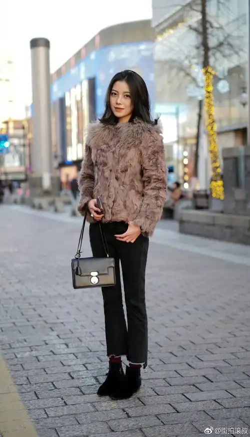 冬季穿搭杭州街拍