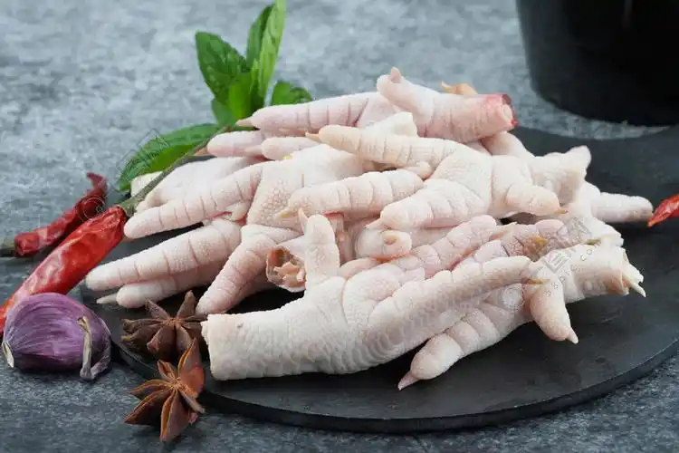 鸡爪生鲜食材摄影图