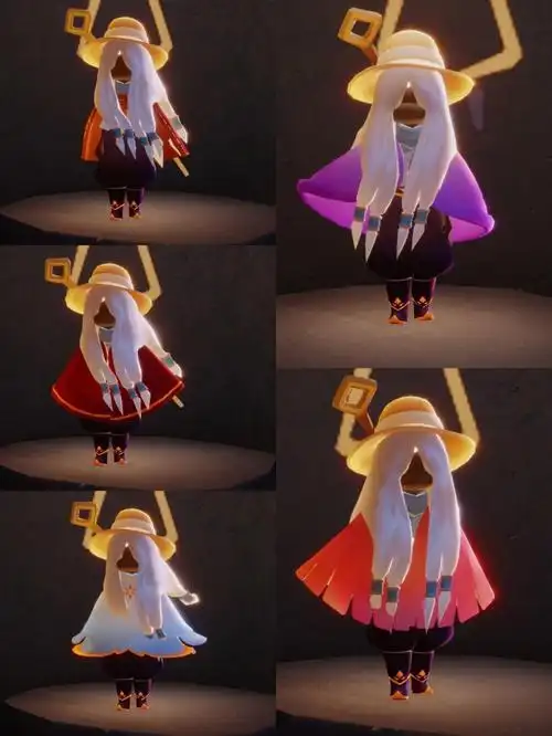 光遇灯笼裤搭配雨妈