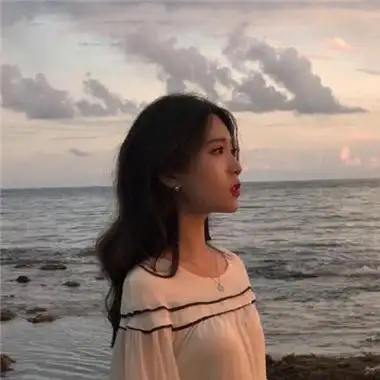 侧面美女头像长发伤感美女头像图片