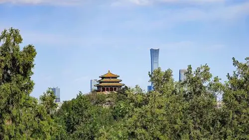 景山公园万春亭