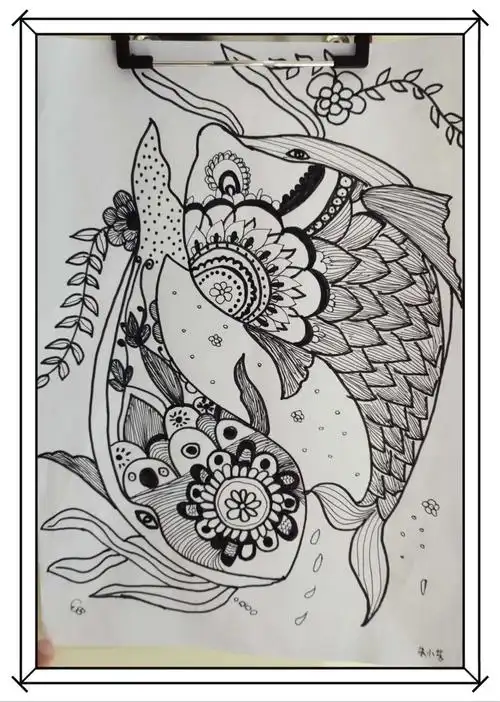 延安职业技术学院附属幼儿园教师基本功周周练(三)线描画