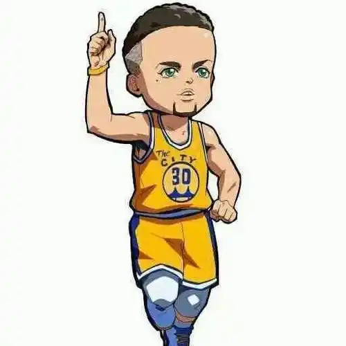 库里头像简笔画