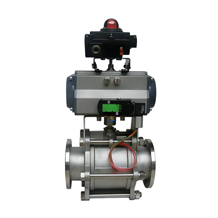 气动真空球阀是指阀门的工作压力低于标准大气压力,即处于真空负压的