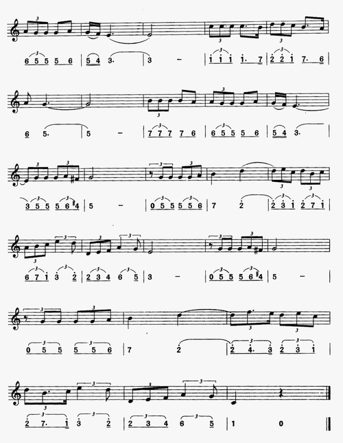 鸽子(简线合谱)萨克斯谱