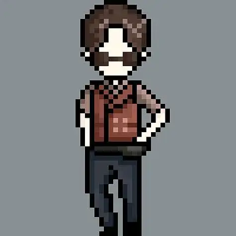 像素画朱一龙角色人物