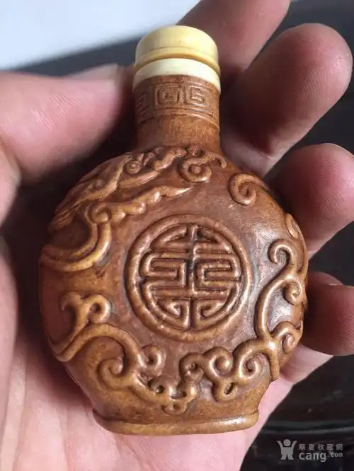 团寿纹葫芦匏器鼻烟壶_华夏古玩城_华夏收藏网