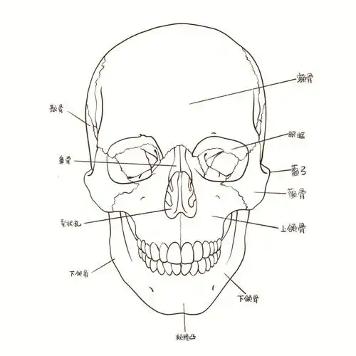 人体头骨结构肌肉学习记录