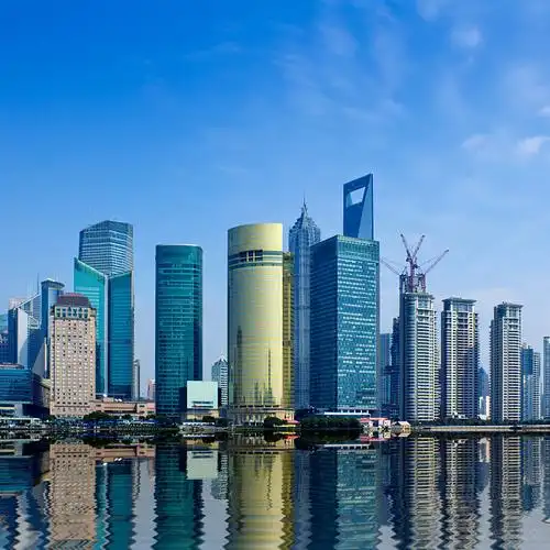 上海,现代,城市,天际线,白天_高清图片_全景视觉