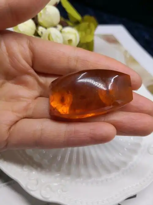 日本日本海海外欧洲回流vintage中古波罗的海琥珀蜜蜡胸针