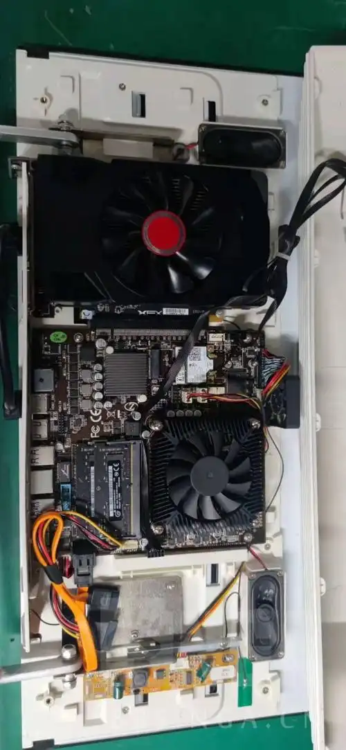 电脑整机养老一体机24寸曲面i56402p16grx550128g