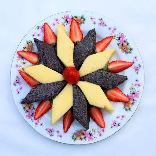 (真是想不到摆盘居然可以这么美)