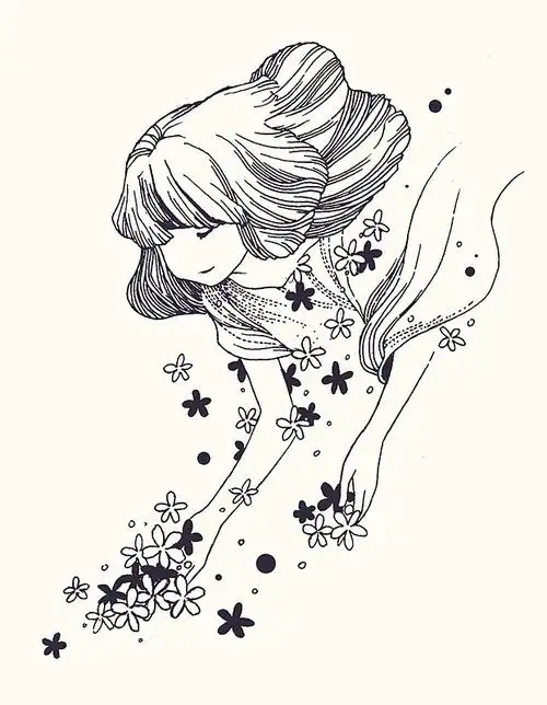 儿童黑白小插图2|插画|商业插画|zhuazhua83 - 原创作品 - 站酷