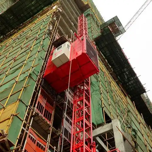 sc200系列施工升降机 工地用物料提升机 章丘现货供应