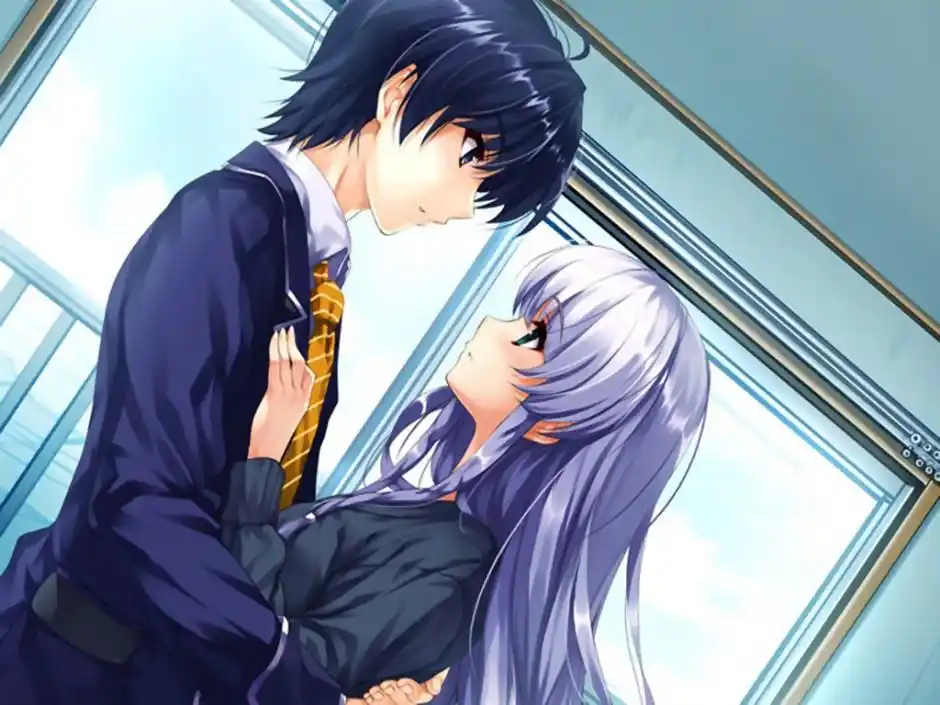 美女恋爱动漫图片素材