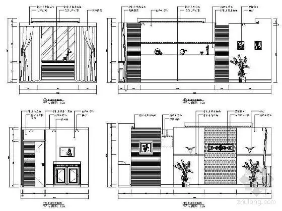 小餐厅立面设计图