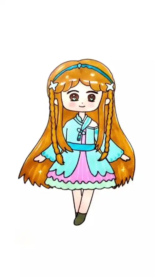 宁荣荣简笔画,简单又好看,0基础也能学会 简笔画 儿童简笔画 画画 宁