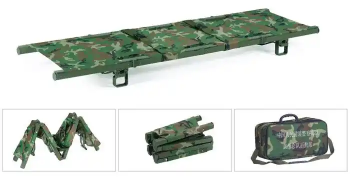 折叠担架,四折,迷彩,配伸缩手把,ydc-1f3