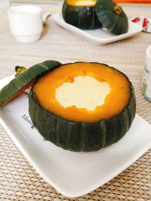 牛奶鸡蛋南瓜盅