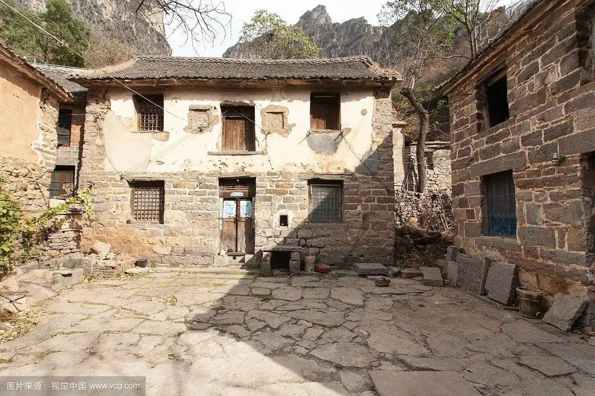 河南郭亮村民居