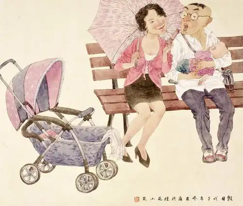 江南忆旧-谢友苏人物画作品展