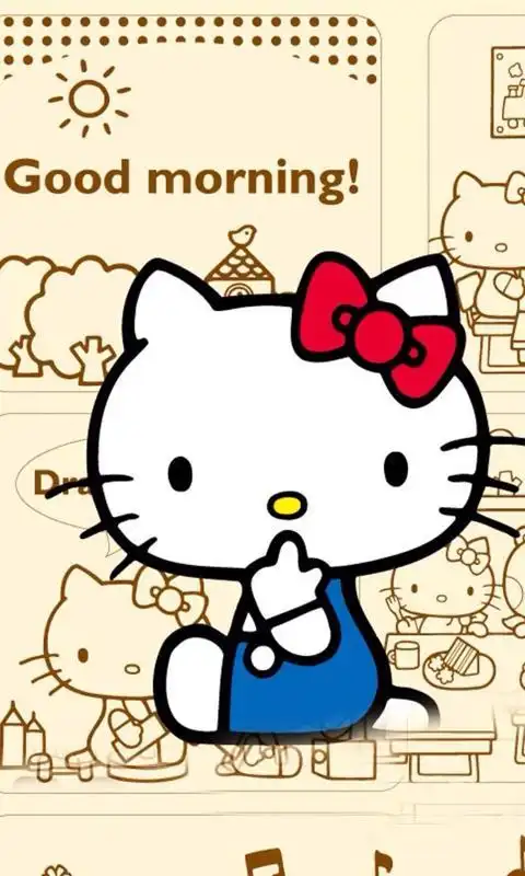 动漫卡通hellokittyhellokitty凯蒂凯蒂猫背景图
