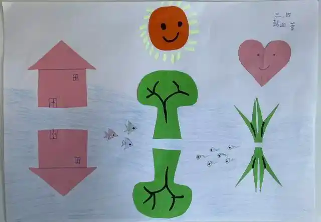 的对称美———浐灞第十二小学三年级数学实践活动_生活_图形_轴对称