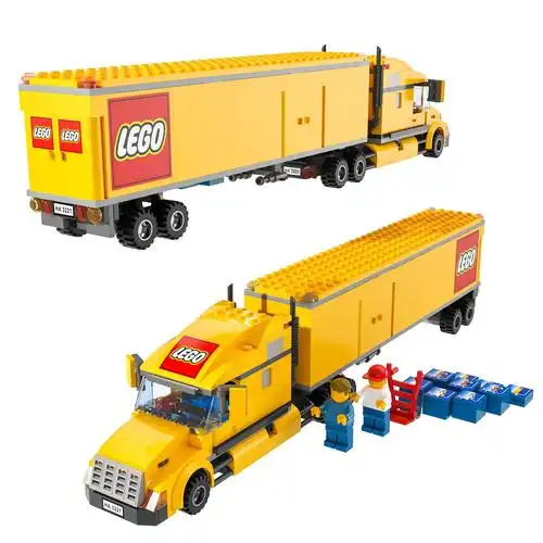 乐高大货车玩具组合