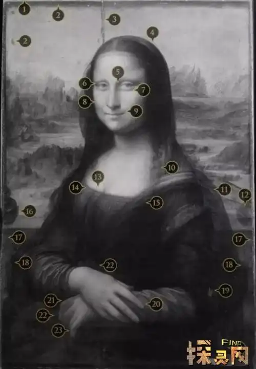 蒙娜丽莎的25个秘密曝光蒙娜丽莎是四幅肖像画叠加而成