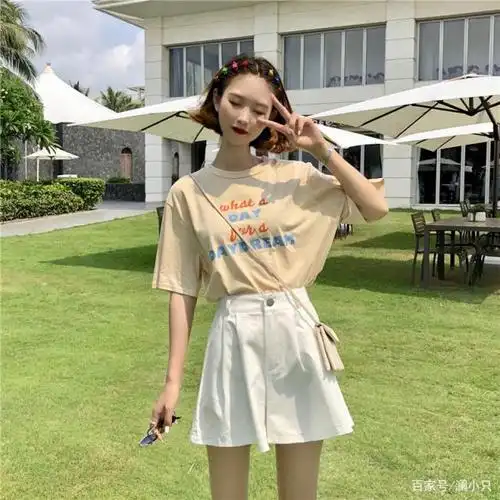 夏季港风少女时尚穿搭 158小个子女生搭配分享 让你清凉一夏