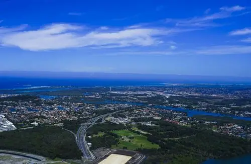 空中俯瞰澳大利亚