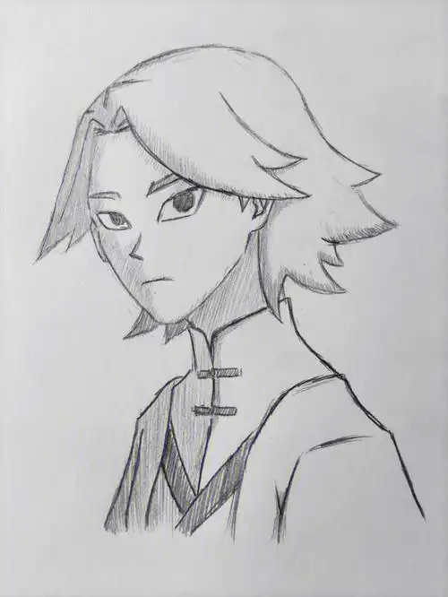 刺客伍六七赤牙手绘附详细过程