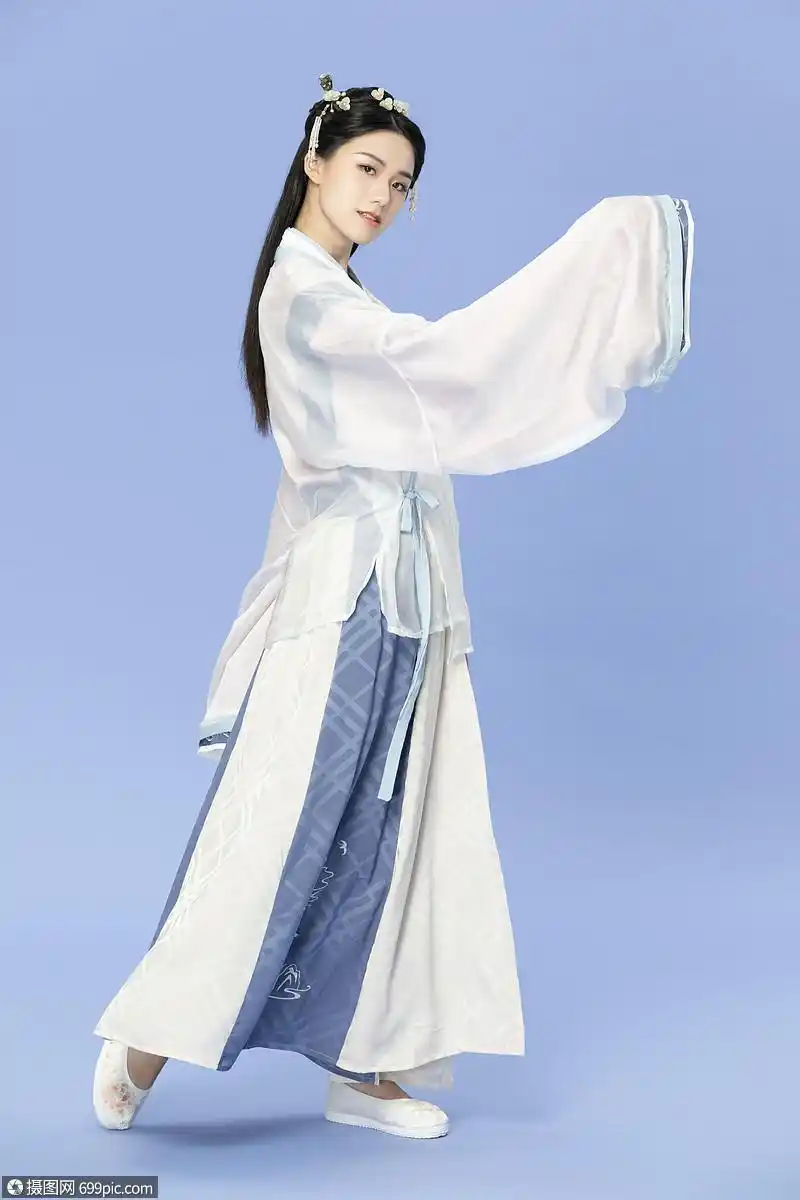 古风汉服中国风美女跳舞古装中国人