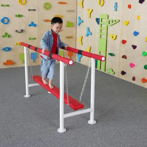 富商猫晃动平衡木感统训练器材儿童室内体能体育运动器械幼儿园活动