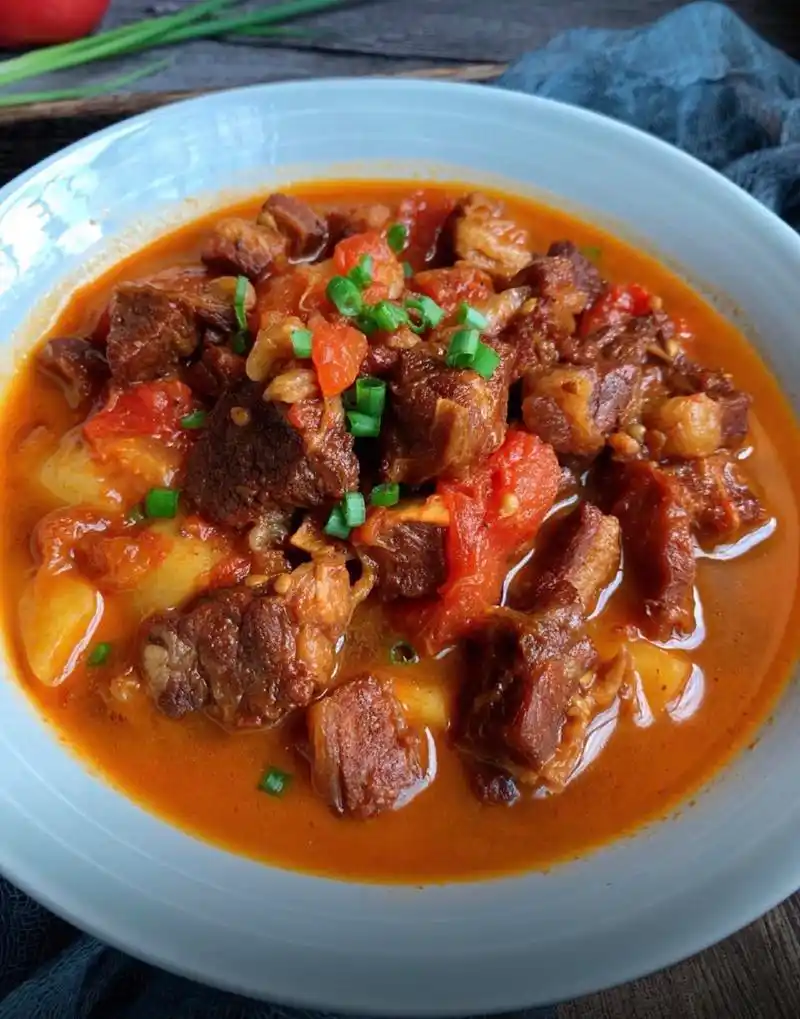 番茄土豆炖牛腩,只要记住这2点,比饭店还好吃,新手一看就会