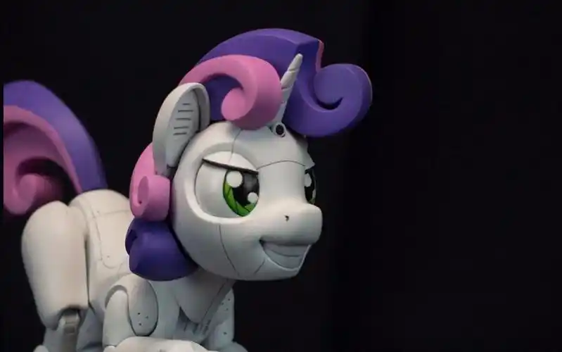 mlp机械甜贝儿手办制作过程