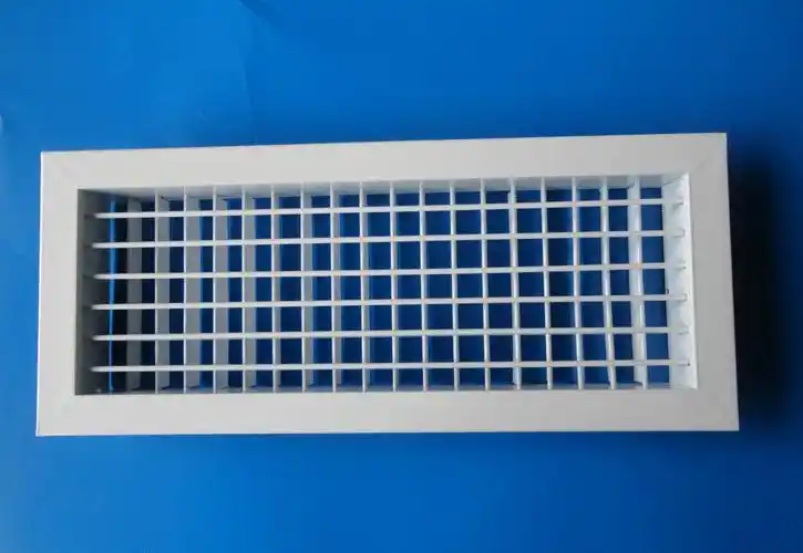 铝合金双层百叶风口供应厂家山东华盛