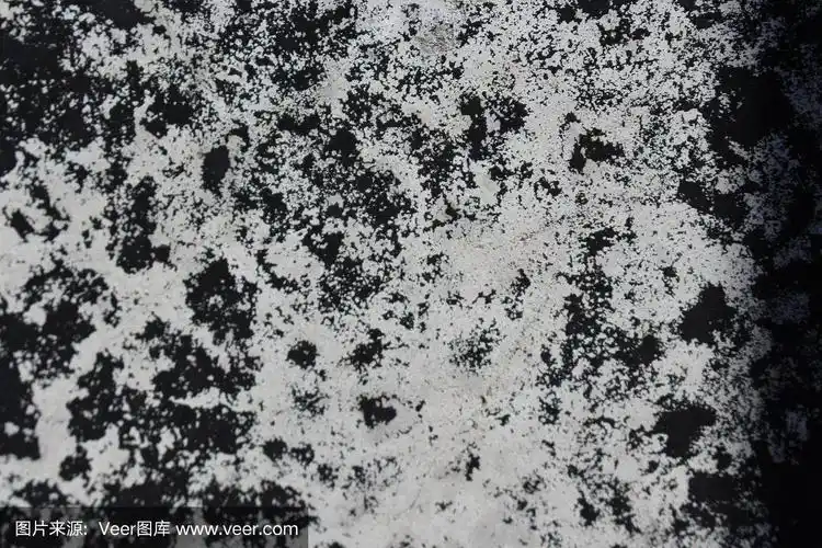 水泥脏灰色纹理与暗斑.复古的背景